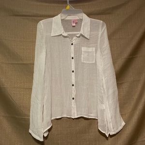 White long sleeve.